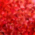 red hexagon vector abstract geometric background. layout for presentation. eps 10 Royalty Free Stock Photo