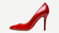 red high-heeled shoe Royalty Free Stock Photo