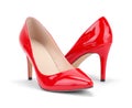 Red High Heels Royalty Free Stock Photo