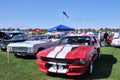 Red High Perforamance Ford Mustang Royalty Free Stock Photo