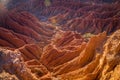 Red hills of Tatacoa Desert in Huila, Colombia Royalty Free Stock Photo