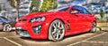 Red Holden Commodore HSV Royalty Free Stock Photo