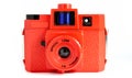 Red holga Royalty Free Stock Photo