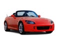 Red Honda S2000 Convertible