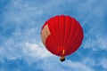 Red hot air balloon Royalty Free Stock Photo