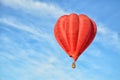 Red Hot Air Balloon Royalty Free Stock Photo