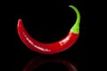 Red hot chili pepper Royalty Free Stock Photo