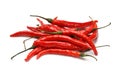 Red hot chili peppers Royalty Free Stock Photo