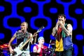 Red Hot Chili Peppers music band performs in concert at FIB Festival Royalty Free Stock Photo