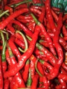 Red hot Chili peppers pattern texture background Royalty Free Stock Photo