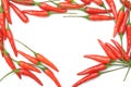 Red hot chilli peppers Royalty Free Stock Photo