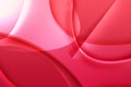 Red hot curves Royalty Free Stock Photo