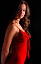 Red Hot Dress Royalty Free Stock Photo