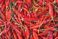 Red hot dried chilli nature texture background Royalty Free Stock Photo
