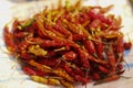 Red hot dry chilly