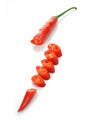 Red hot peppers Royalty Free Stock Photo