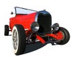 Red Hot Rod Royalty Free Stock Photo