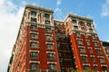 Red House in New York Royalty Free Stock Photo