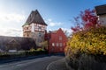Red House - Vaduz, Liechtenstein Royalty Free Stock Photo