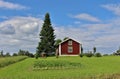 Red houses in Norrbotten