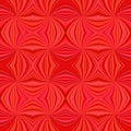 Red hypnotic abstract seamless striped vortex pattern background design from swirling rays Royalty Free Stock Photo