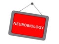 Neurobiology sign illustration