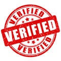 Red stamp verified