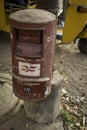 The Indian post box in Chennai, India