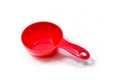 Red ingredient measuring cup Royalty Free Stock Photo