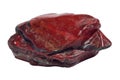 Red jasper stone Royalty Free Stock Photo