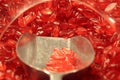 Red Jelly Sweets and Scoop