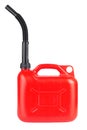 Red jerrycan Royalty Free Stock Photo