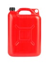 Red jerrycan Royalty Free Stock Photo