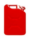 Red jerrycan Royalty Free Stock Photo