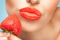 Red and juicy. Royalty Free Stock Photo