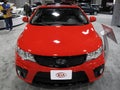 Red Kia Auto Royalty Free Stock Photo