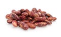 Red kidney bean cranberry isolated Royalty Free Stock Photo