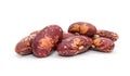 Red kidney bean cranberry isolated Royalty Free Stock Photo