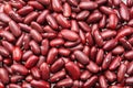 Red kidney beans close up. Food background Royalty Free Stock Photo
