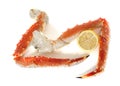 Red king crab leg