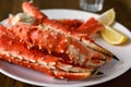 Red king crab legs Royalty Free Stock Photo