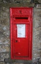 Red King Edward seventh royal mail wallbox