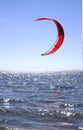 Red Kite Surfer Sail