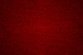 Red knitted wool fabric texture background with grunge Royalty Free Stock Photo