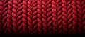 Red knitted wool texture background. Close-up of knitted wool texture Royalty Free Stock Photo