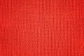 Red knitted woolen fabric as texture. Textile background Royalty Free Stock Photo