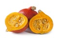 Red kuri squash Royalty Free Stock Photo