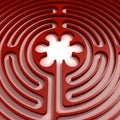 Red labyrinth