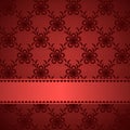 Red lacy background