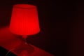 Red lamp Royalty Free Stock Photo